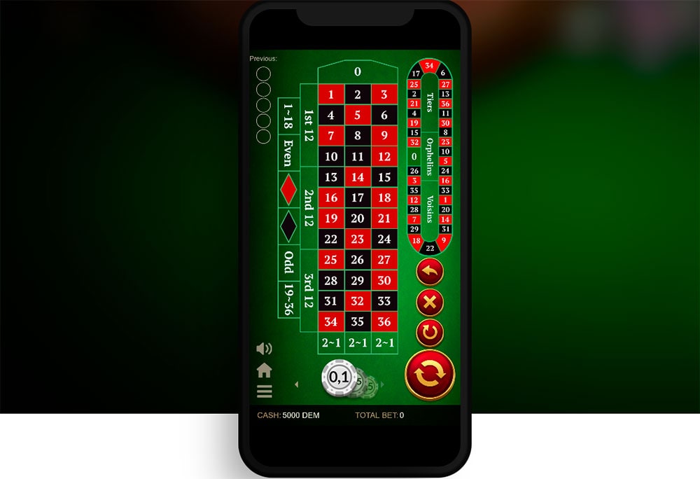 Bitcoin Roulette w telefonie komórkowym