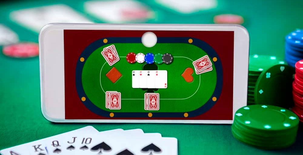 Litecoin Poker on mobile phone