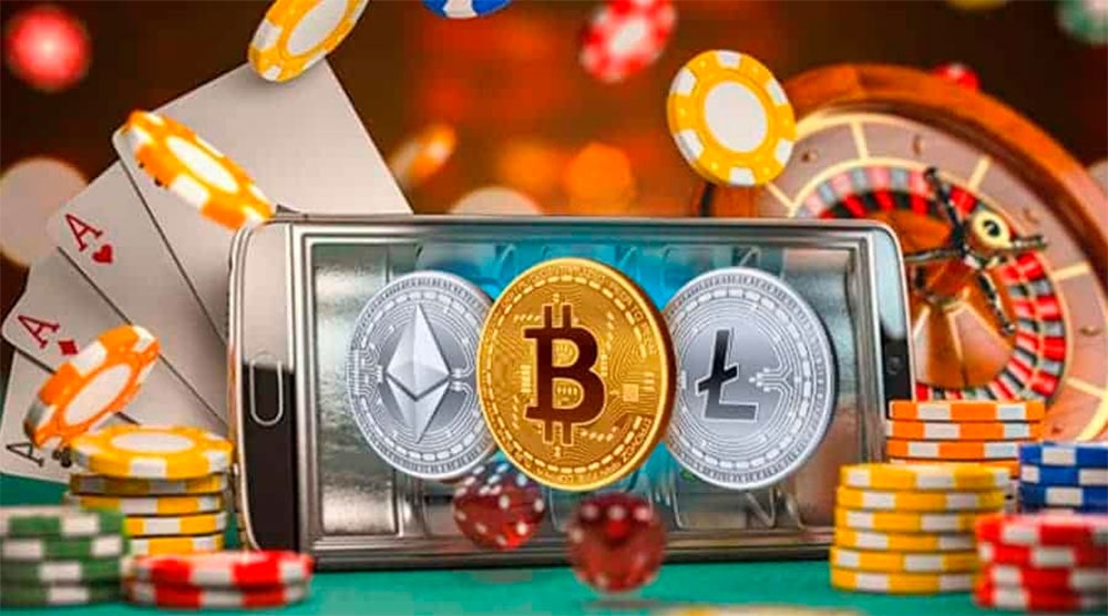 New crypto casino on mobile phone