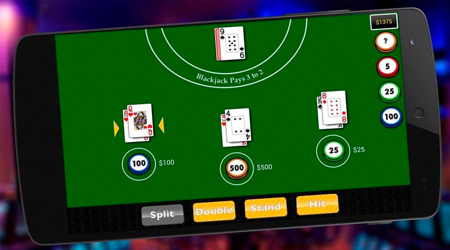 NFT Casino on mobile phone