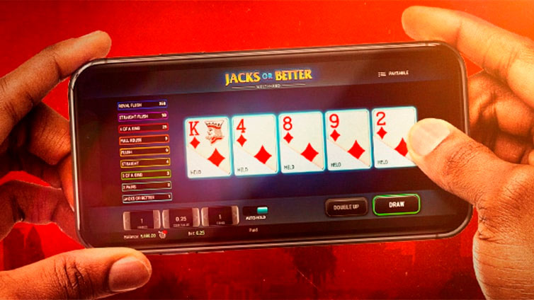 Cardano Poker w telefonie komórkowym