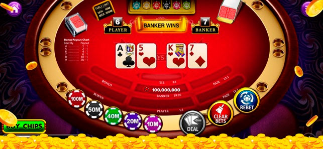 Play Ripple (XRP) Baccarat with real money