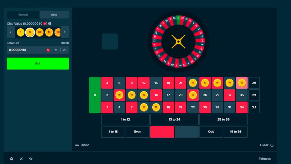 Play Ripple XRP Roulette with real money