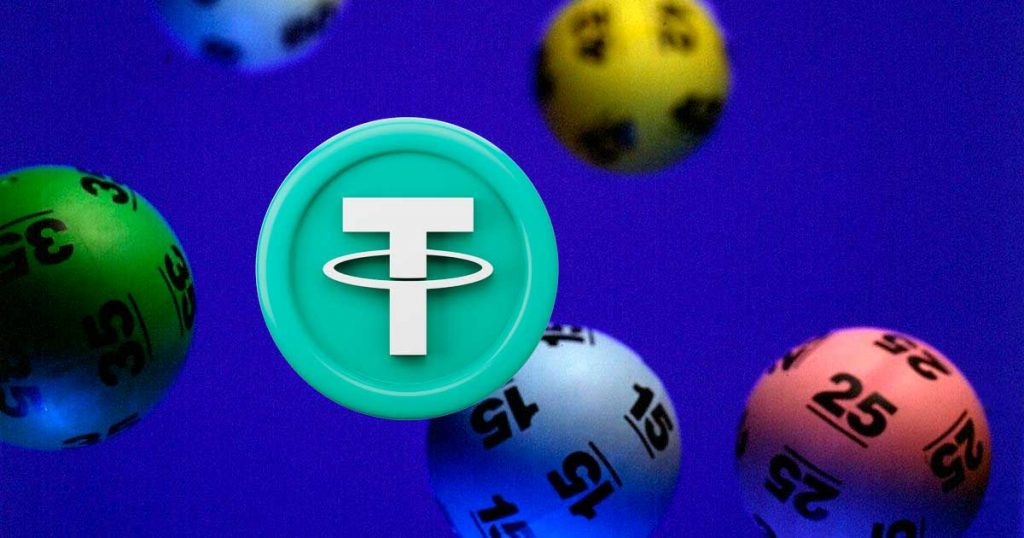 Tether Casino Lotterie spielen
