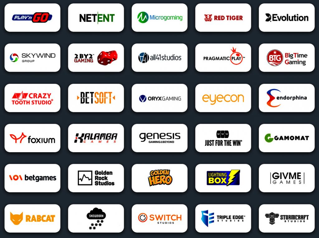 Game providers Logos