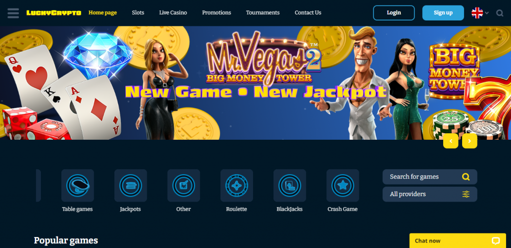 LuckyCrypto Casino Beoordeling