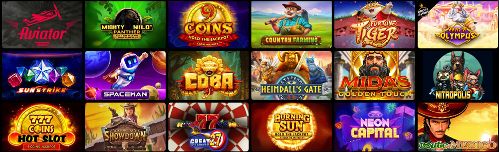 Spielautomaten Spiele bei CirusBet Casino
